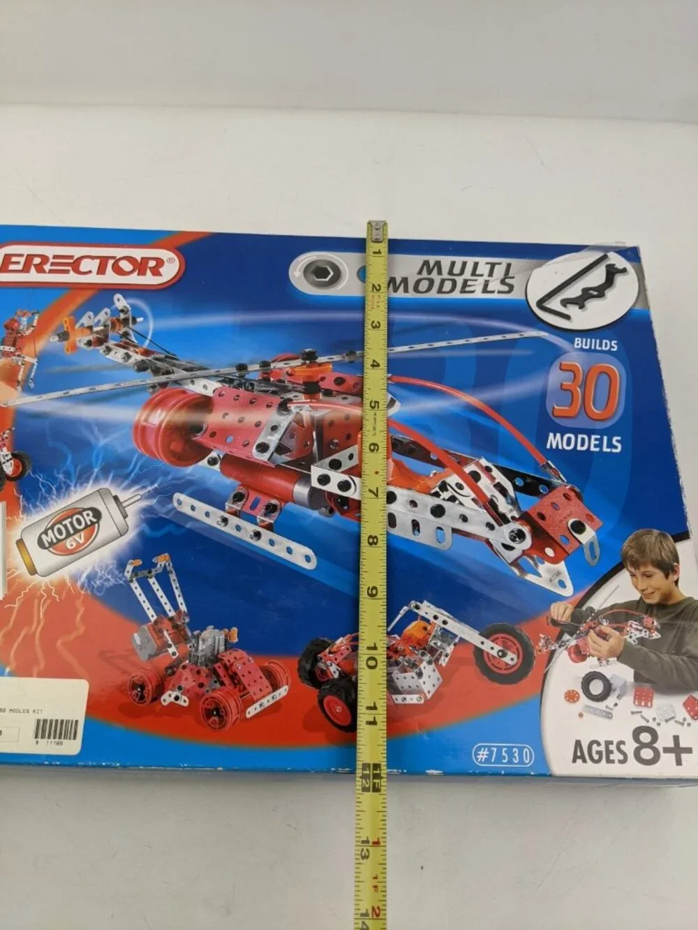Vintage Meccano Erector Set Multi Models 30 Models 6V Motor